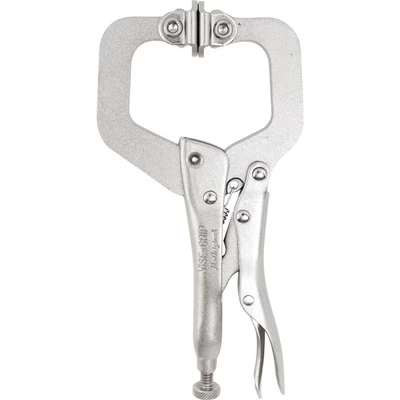 Image of Visegrip Irwin 6SP 150mm Locking C Clamp with 6 inch Swivel Pad