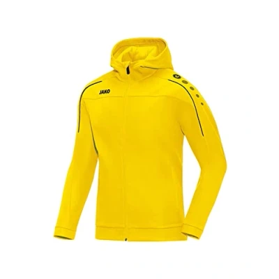 Image of JAKO Children&#039;s Classico Hooded Jacket, Lemon, 164 (EU)