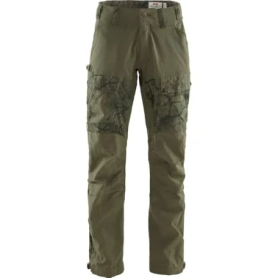 Image of FJALLRAVEN F90647 626 625 Lappland Hybrid Trousers M Green Camo Laurel 52