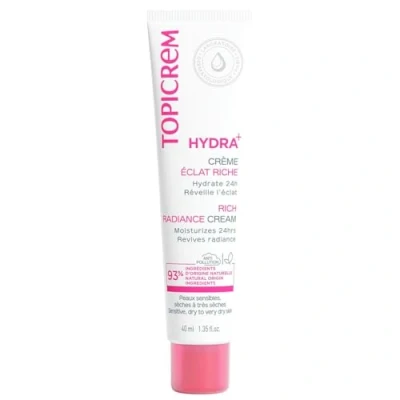 Image of Topicrem HYDRA+ Rich Moisturising Radiance Cream 40ml