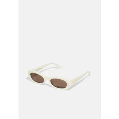 Image of Vogue Eyewear Sunglasses, Women&#039;s, Size: 53, Full ivory