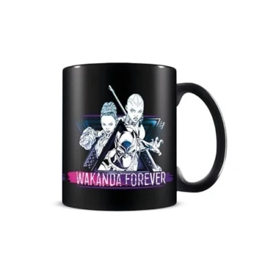 Image of Pyramid International Marvel Black Panther Mug (Tribal Wakanda Forever Design) in Presentation Gift Box Official Merchandise