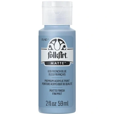 Image of Folk Art Acrylic Paint, Blue, 2 oz