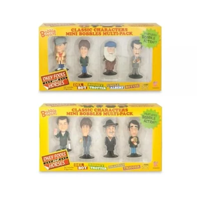 Image of Sporting Profiles Only Fools and Horses Mini Bobblehead Bobble Head Buddies Figures Collector Sets 1 2 Multi Collectors Pack
