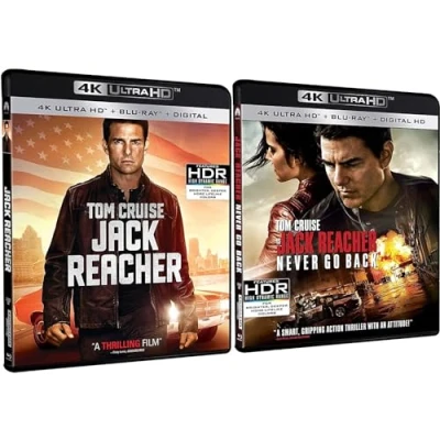 Image of Jack Reacher/Jack Reacher: Never Go Back 2 Movie 4K UHD Collection [Blu ray]