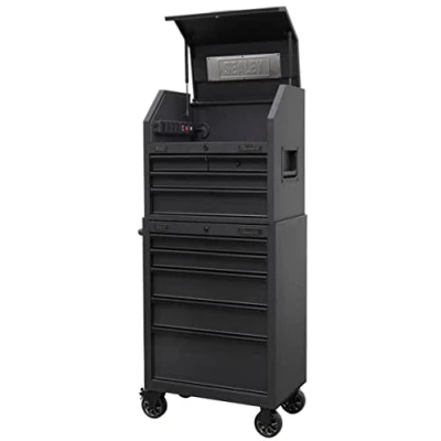 Image of Sealey Superline Pro 9 Drawer Tool Chest Combination with Power Bar