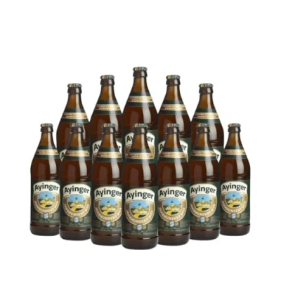 Image of Ayinger Jahrhundert German Bier 500ml Bottles 5.5% ABV (12 Pack)