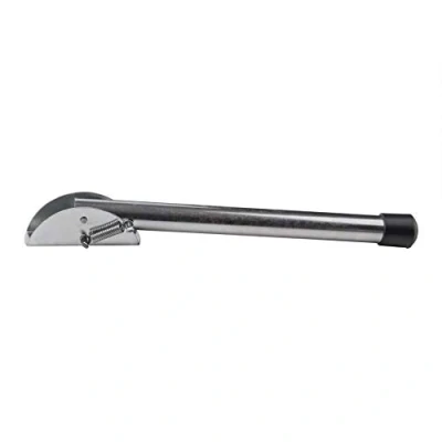 Image of LouMaxx Door Stop Holder 25 x 300 mm Galvanised Lock Outdoor Stopper Ideal for Protection Against Random Doors or Gates