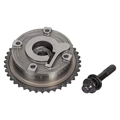 Image of 11367536085, 11367536087, 11367536087S1 Camshaft Adjuster FEBI BILSTEIN 102193 Exhaust Side 40 with screw MINI: Hatchback, Convertible, Countryman