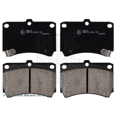 Image of 0K30A3328Z, oK30A3328Z Brake pad set BLUE PRINT ADM54249 Front Axle with acoustic wear warning MAZDA: FAMILIA 5, 4, 323 III Hatchback
