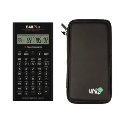 Image of CALCUSO GmbH TI BA II Plus Professional + Schutztasche Erweiterte Garantie