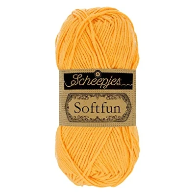 Image of Scheepjes Softfun 2610 Butterscotch Yarn 1x50g