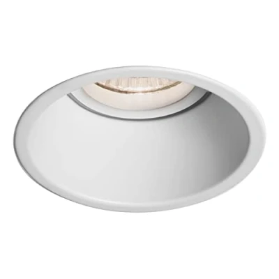 Image of Astro Minima Round LED Indoor Downlight (Textured White), COB LED, Designed in Britain 1249005 3 Years Guarantee