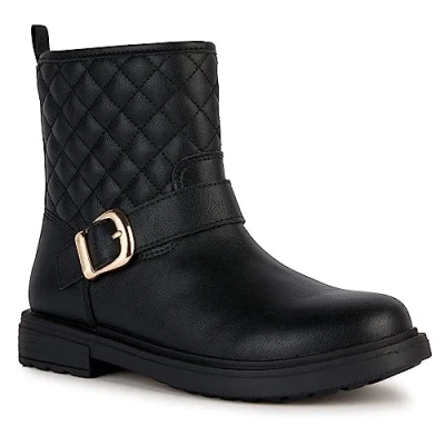 Image of Geox J Eclair Girl Ankle Boot, Black, 8.5 UK Child