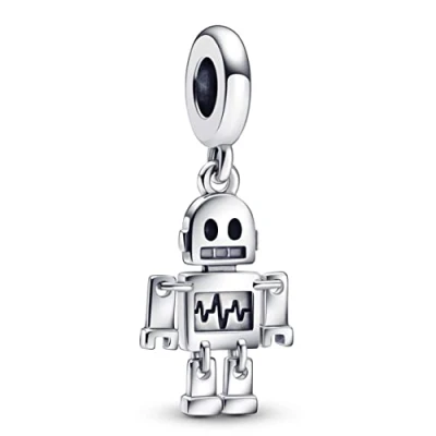 Image of Pandora Bestie Bot Robot Dangle Charm 792250C01