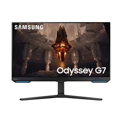 Image of Samsung Odyssey G7 LS32BG700EUXXU 32&quot; 4K UHD IPS Gaming Monitor with Speakers 3840x2160, HDMI 2.1, 144Hz, 1ms, Full Smart Platform, USB Hub, Displayport, Freesync Premium Pro, Height Adjust