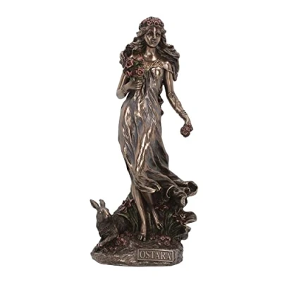 Image of Nemesis Now Ostara Goddess of Spring and Dawn Bronze Figurine, 26.5cm