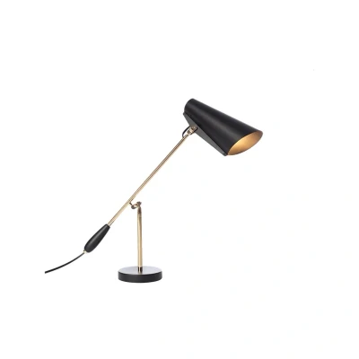 Image of Northern Retro table lamp Birdy in black/brass