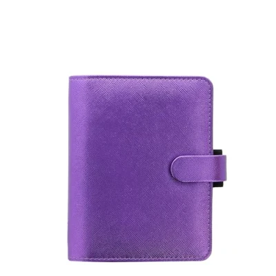 Image of Filofax Pocket Saffiano organiser Metallic Violet