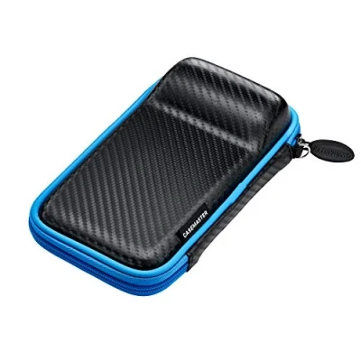 Image of Casemaster Sport Dart Case with Black Zipper,Blue