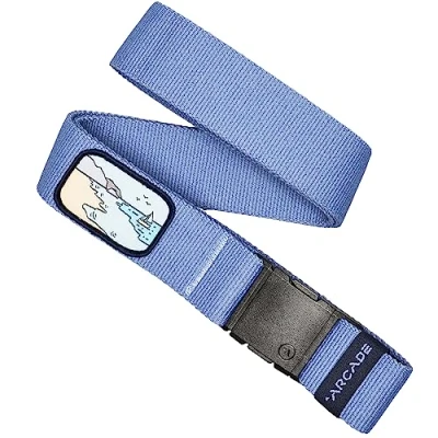 Image of Arcade Earthling A2 Stretch Belt Sky, One Size