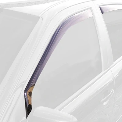 Image of Window Visors Dark compatible with Jeep Renegade 2014 2016, Black