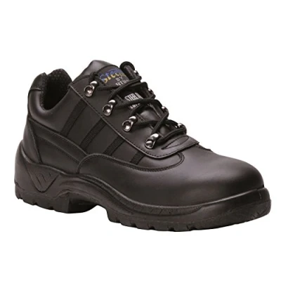 Image of Portwest Steelite Safety Trainer S1, Color: Black, Size: 44, FW15BKR44