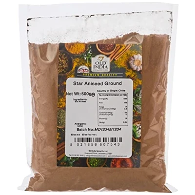 Image of Old India Star Aniseed Ground 500g