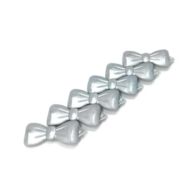 Image of Dog Hair Barrette (Pack of 6) New Silver