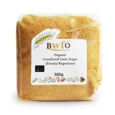 Image of Organic Unrefined Cane Sugar (Panela/Rapadura) 500g (BWFO)