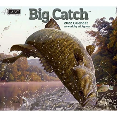 Image of LANG Big Catch 2022 Wall Calendar (22991001992)