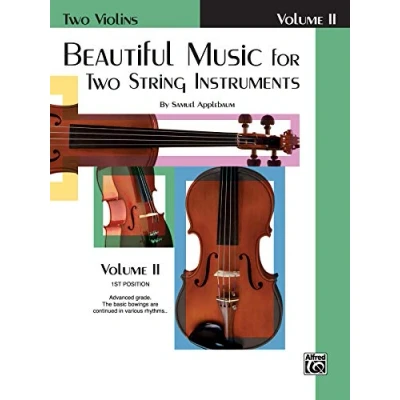Image of Beautiful Music for Two String Instruments Book II: 2 Violins (Two Violins)