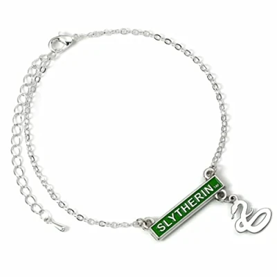 Image of HARRY POTTER Official Slytherin Bar Bracelet