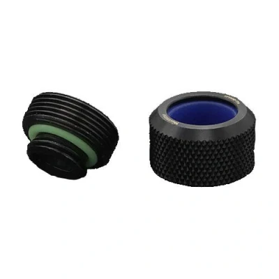 Image of Barrow G1/4 14mm OD Anti Off Rubber Seal Hard Tube Compression Fitting Black