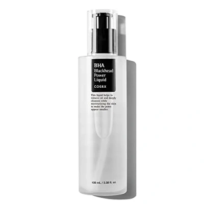 Image of COSRX BHA 4% Blackhead+Niacinamide 2% Exfoliant Toner 3.38 fl.oz / 100ml, Korean Toner, Pore Minimizer For Enlarged Pores, All Skin Types, Skincare, Not Tested on Animals, Paraben Free