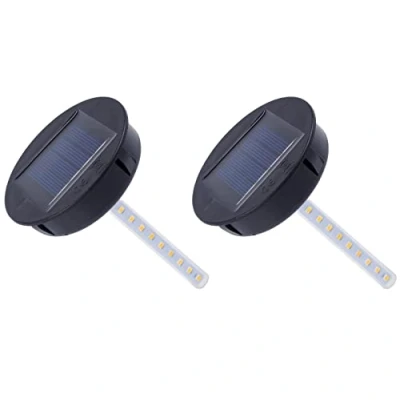 Image of Solar Lantern Waterproof Lights Replacement Top Garden Decor Outdoor Lighting Decorative Patio Top… (3.15 inch Dancing_2pack)