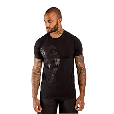 Image of Venum Men Giant T Shirt, Matte/Black, Small