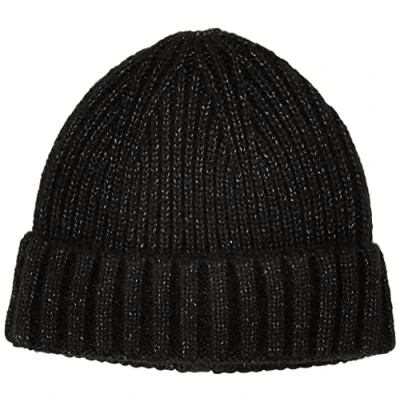 Image of Amazon Essentials Unisex Adults&#039; Fisherman Ribbed Beanie, Black, One Size
