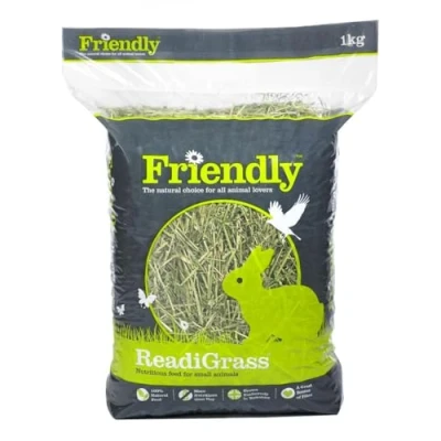 Image of Friendly Readigrass For Rabbits &amp; Guinea Pigs 1kg A More Nutritional Alternative To Traditional Hay