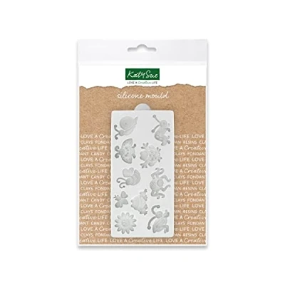 Image of Katy Sue Miniature Summer Bugs (Fun Insects) Silicone Mould for Craft &amp; Cake Decorating