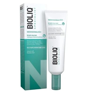 Image of Bioliq Specialist Imperfections Night Cream to Reduce Acne Problems 30ml