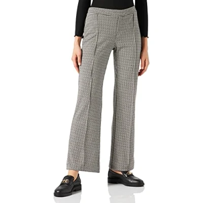 Image of Part Two Women&#039;s PontasPW PA Pants, Black Houndstooth, 32