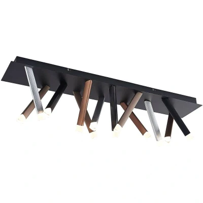 Image of Lucande Stoika LED ceiling light, angular