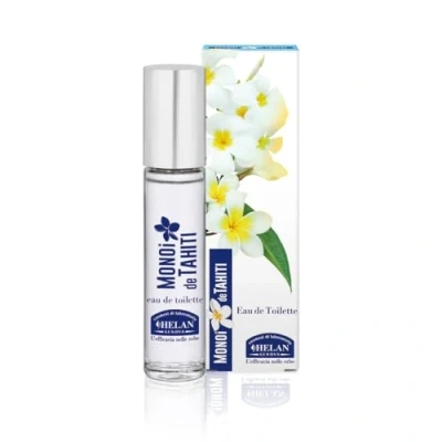 Image of Helan Monoï de Tahiti Women&#039;s Fragrance Floral, Gourmand and Exotic, Light Eau Toilette with Coconut, Tiare Flowers, Jasmine Amber Notes, Sweet Vanilla Fragrance, Perfumes 10 ml