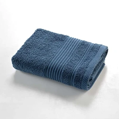 Image of Douceur d&#039;Intérieur, Hand Towel 50 x 90 cm Sapphire, 100% Cotton, Tenderness