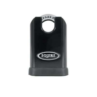 Image of ALDRIDGE SS50CP5BX Squire 50MM Stronghold CS Padlock 5 PIN Boxed Steel, White