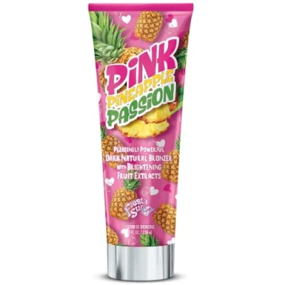 Image of Fiesta Sun Pink Pineapple Passion Dark Natural Bronzer Tanning Lotion (236ml)