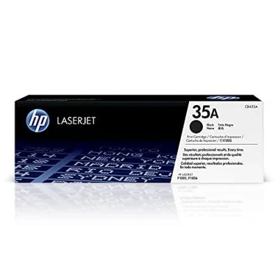 Image of HP 35A CB435A 1 x Black Toner cartridge For LaserJet P1005, P1006, P1007, P1008