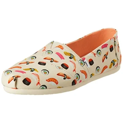 Image of TOMS Women&#039;s Alpargata Loafer Flat, Sushi Natural, 4.5 UK