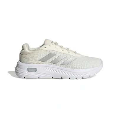 Image of adidas Women&#039;s Cloudfoam Comfy Shoes, White/Silver met./FTWR White, 8 UK